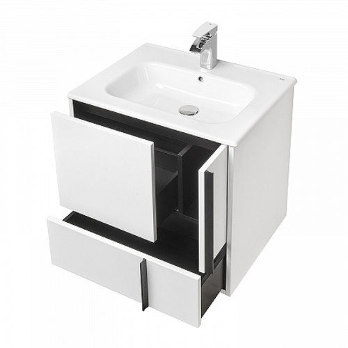 Тумба под раковину Aquaton Ривьера 1A238801RVX20 58,6х45х55 подвесная - фото 3