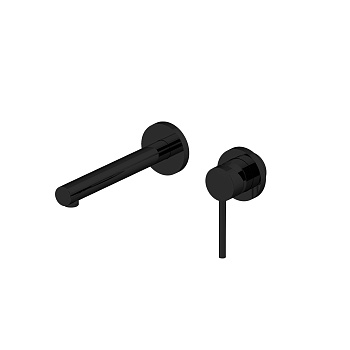 Смеситель Gattoni CIRCLE ONE 9037/90NO встраиваемый в стену черный