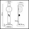 Ландшафтный светильник Odeon Light Luma (Лума) 5434/1F