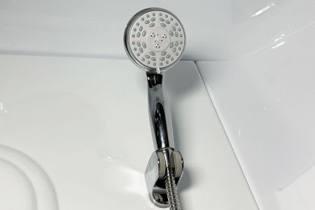 Душевая кабина Royal Bath BK RB8120BK1-T-L 120х80 асимметричная с крышей ориентация левая