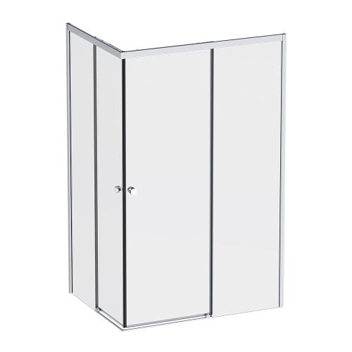 Душевой уголок Am.Pm X-Joy W94G-403-12090-MТ 118х88 стекло прозрачное профиль хром матовый без поддона - фото 2 Душевой уголок Am.Pm X-Joy W94G-403-12090-MТ 118х88 стекло прозрачное профиль хром матовый без поддона - фото 2