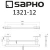 Полотенцедержатель Sapho OLYMP 1321-12