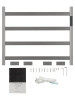 Полотенцесушитель электрический Wonzon & Woghand Essen WW-A404-BR 60х50 никель