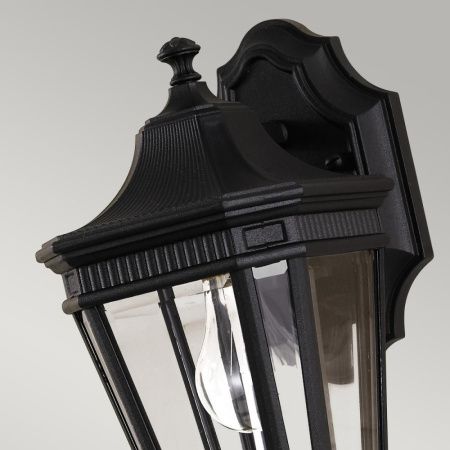 Уличный настенный светильник Feiss Cotswold lane (Цотсволд лане) FE-COTSLN2-S-BK