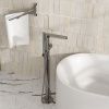 Смеситель для ванны и душа Wasserkraft Mosel 4600 4621 напольный хром