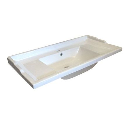 Тумба с раковиной Comforty Тбилиси 00003132630CF 90х50 напольная цвет белый