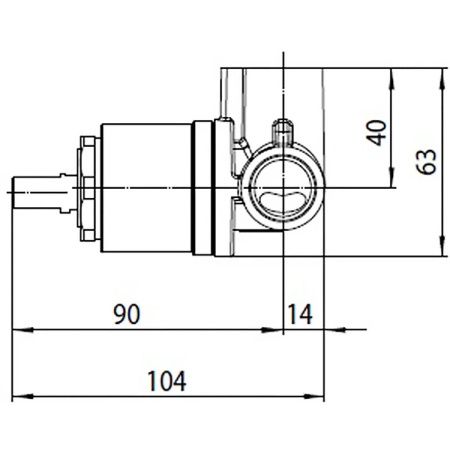 Комплект смесителей Bossini CUBE Z00008.030+Z00007 хром