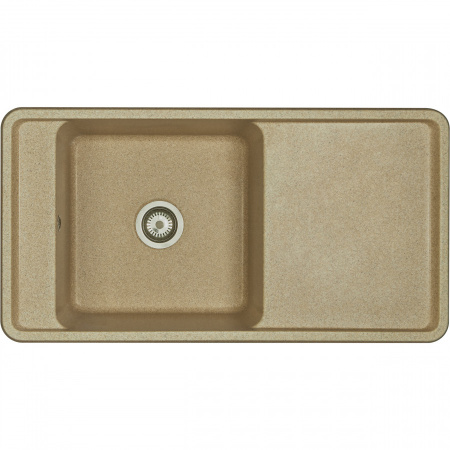 Кухонная мойка Aquaton Беллис 1A725132BS220 97х51 цвет светло-коричневый