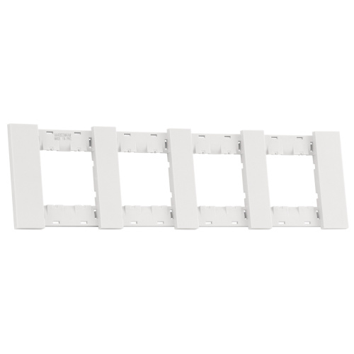 Рамка четырехместная Meiton Soft Touch (Софт Тоуч) AA4802M4AW - фото 2