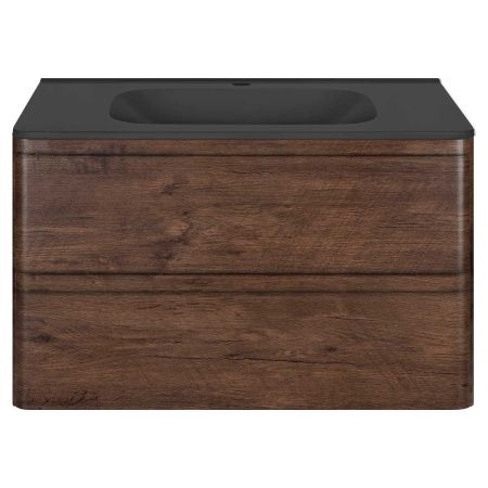Тумба под раковину Vincea Vico VMC-2V800RW 80х50 подвесная цвет коричневый
