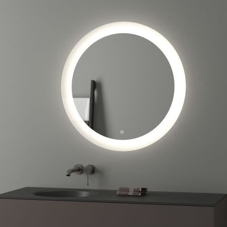 Зеркало с подсветкой Evoform Ledshine BY 2625 80х80 подвесное