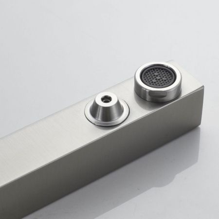 Смеситель для кухни Shevanik S148L на мойку сатин