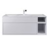 Тумба с раковиной Uperwood Lotus Premium 39340207463 100х50 цвет белый