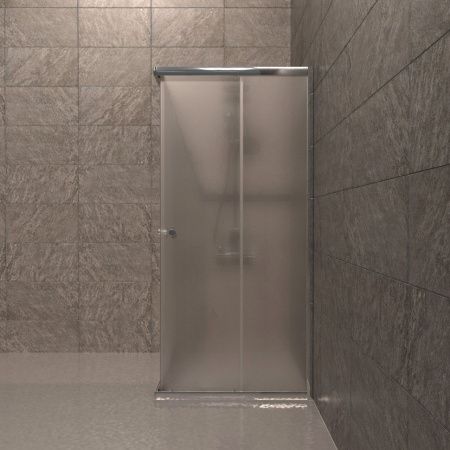Душевой уголок Тритон Вента-Хром-Вельвет Щ0000067978 80х80 стекло матовое профиль хром без поддона