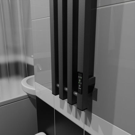 Полотенцесушитель электрический Altasan АргоЛюксПроф АргоЛюксПроф12021Г 20х120 серый