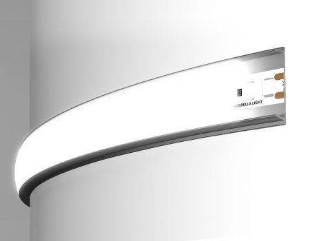 Алюминиевый накладной профиль Ambrella Light Alum Profile (Алум Профиле) GP1600AL