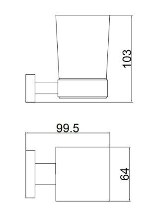 Стакан BELZ B90206