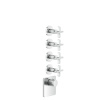 Смеситель для душа Gessi Inciso 58348#031 встраиваемый в стену хром с термостатом (внешняя часть)