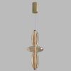Светильник подвесной Crystal Lux Quasar (Куасар) QUASAR SP14W LED AMBER