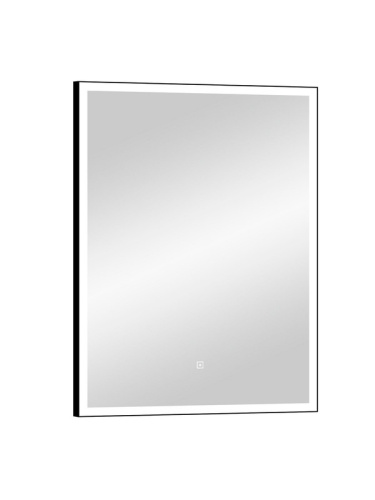 Зеркало с подсветкой Континент Frame Black ЗЛП948 60х80 подвесное - фото 3