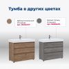 Тумба под раковину Aquanet Nova Lite 00302475 80х40 напольная цвет белый