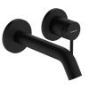 Смеситель для раковины Hansgrohe Tecturis 73350670 встраиваемый в стену черный