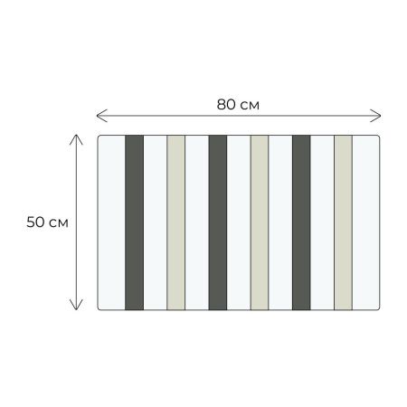 Коврик для ванной Fixsen Amber FX-8040Z