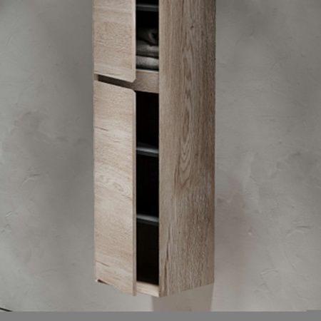 Шкаф-пенал Sancos Marmi 1.0/Marmi 2.0 PMR35EG 40х160 подвесной цвет коричневый