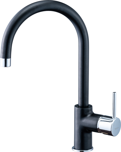 Смеситель для кухни Rivelato 9021208 antracite cromo на мойку черный/хром - фото 2
