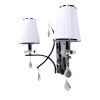 Бра Lumina Deco Glamour (Гламоур) LDW 66247-2 WT+CHR