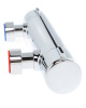 Душевая стойка Agger Thermo A2492200 настенная цвет хром Душевая стойка Agger Thermo A2492200 настенная цвет хром