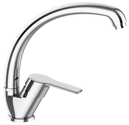 Смеситель для кухни Voda Wave WA03 на мойку хром