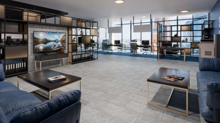 Кварцвиниловая плитка Damy Floor ASCENT LVT 125-2-LVT Броуд-Пик толщина 0.25 см 43 класс 912,4х455,2