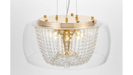 Люстра подвесная Lumina Deco Disposa (Диспоса) LDP 7018-500 PR+F.GD