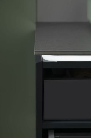 Тумба под раковину Allen Brau Infinity 1.21002.AM 80х50 подвесная цвет черный