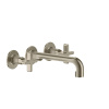 Смеситель для раковины Gessi Inciso 58190#149 встраиваемый в стену никель (внешняя часть)