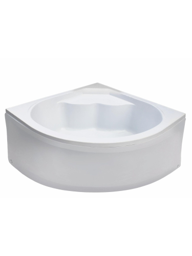 Ванна акриловая WEMOR 135/135/55 C (10000003043) 135х135 пристенная четверть круга - фото 3