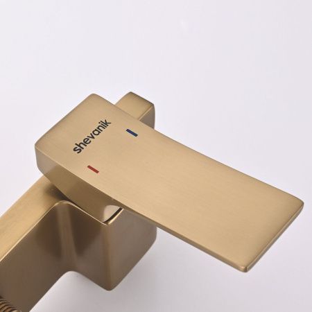 Гигиенический душ со смесителем Shevanik S6105G-1 золото