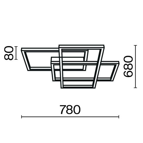 Светильник потолочный Maytoni Rida MOD015CL-L80GK - фото 5