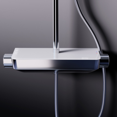 Душевая стойка Damixa Scandinavian Pure 936780000 настенная цвет хром