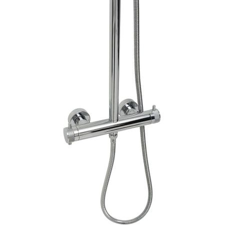 Душевая стойка Allen Brau Fantasy 5.11001-00 настенная цвет хром с термостатом