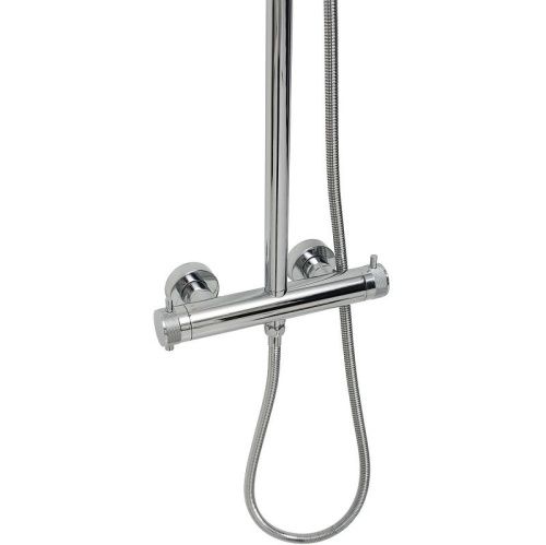 Душевая стойка Allen Brau Fantasy 5.11001-00 настенная цвет хром с термостатом - фото 3
