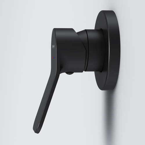 Смеситель для душа Am.Pm X-Joy F85A65022 встраиваемый в стену черный без термостата - фото 5