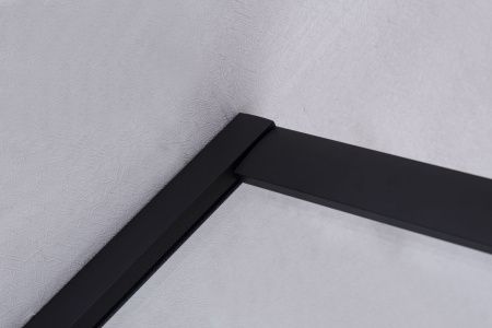 Душевой уголок Niagara Nova 68060811BLACK 90х90 стекло прозрачное профиль черный без поддона