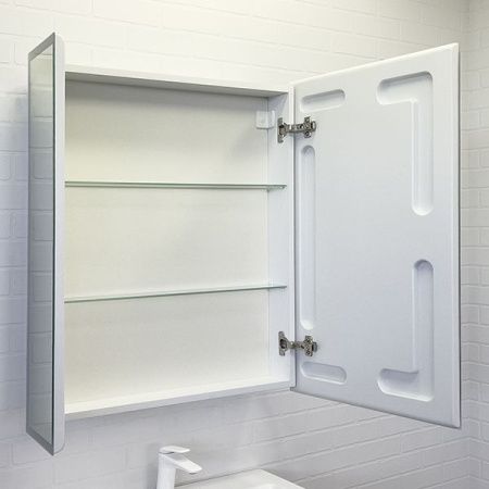 Зеркало-шкаф Comforty Классик 00-00013780CF 70х80 подвесной цвет белый