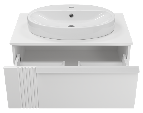 Тумба под раковину Brevita Savoy SAV-09080-0101Я 80х50х34 - фото 3