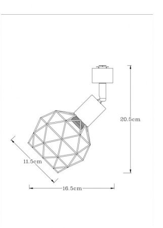 Спот Arte Lamp Sospiro (Соспиро) A6141PL-1BK