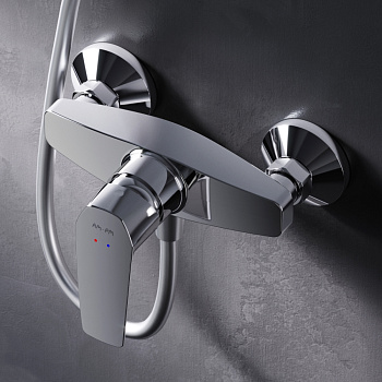 Смеситель для душа Am.Pm Gem F90A20000 настенный хром без термостата