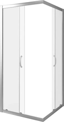 Душевой уголок Good Door INFINITY ИН00015 80х80 стекло матовое профиль хром глянцевый без поддона - фото 2