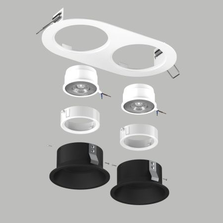 Светильник встраиваемый Lightstar Domino (Домино) D6560707WMOD